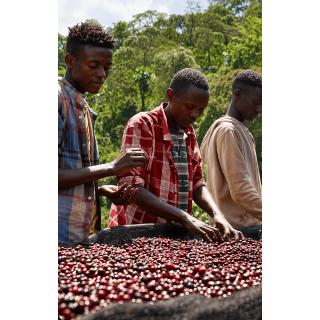 Café de spécialité d’Éthiopie - Yirgacheffe Lavé – 100 % Arabica | Café Umani