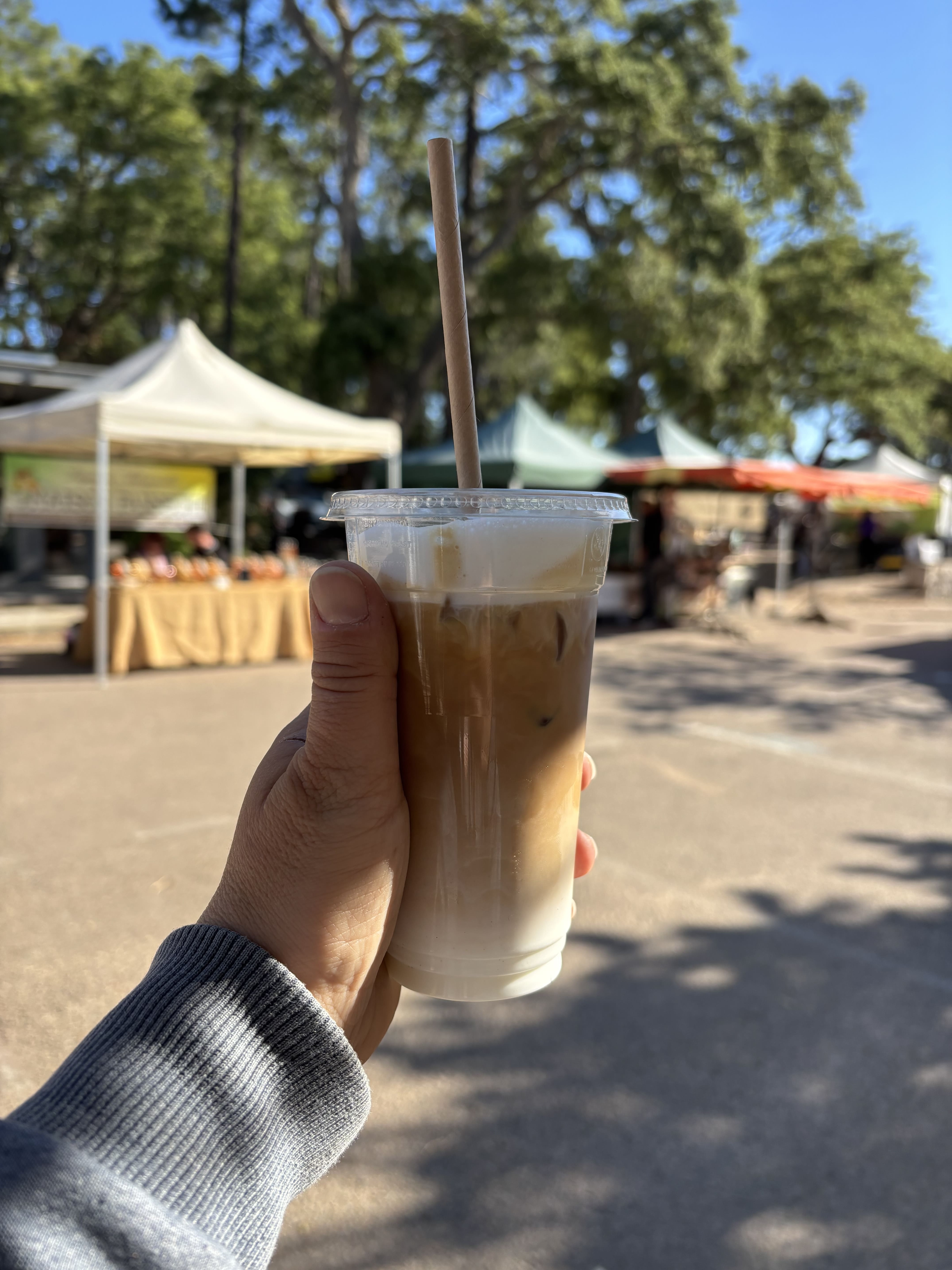 Latte Glacé préparé avec un café torréfié par Café Umani